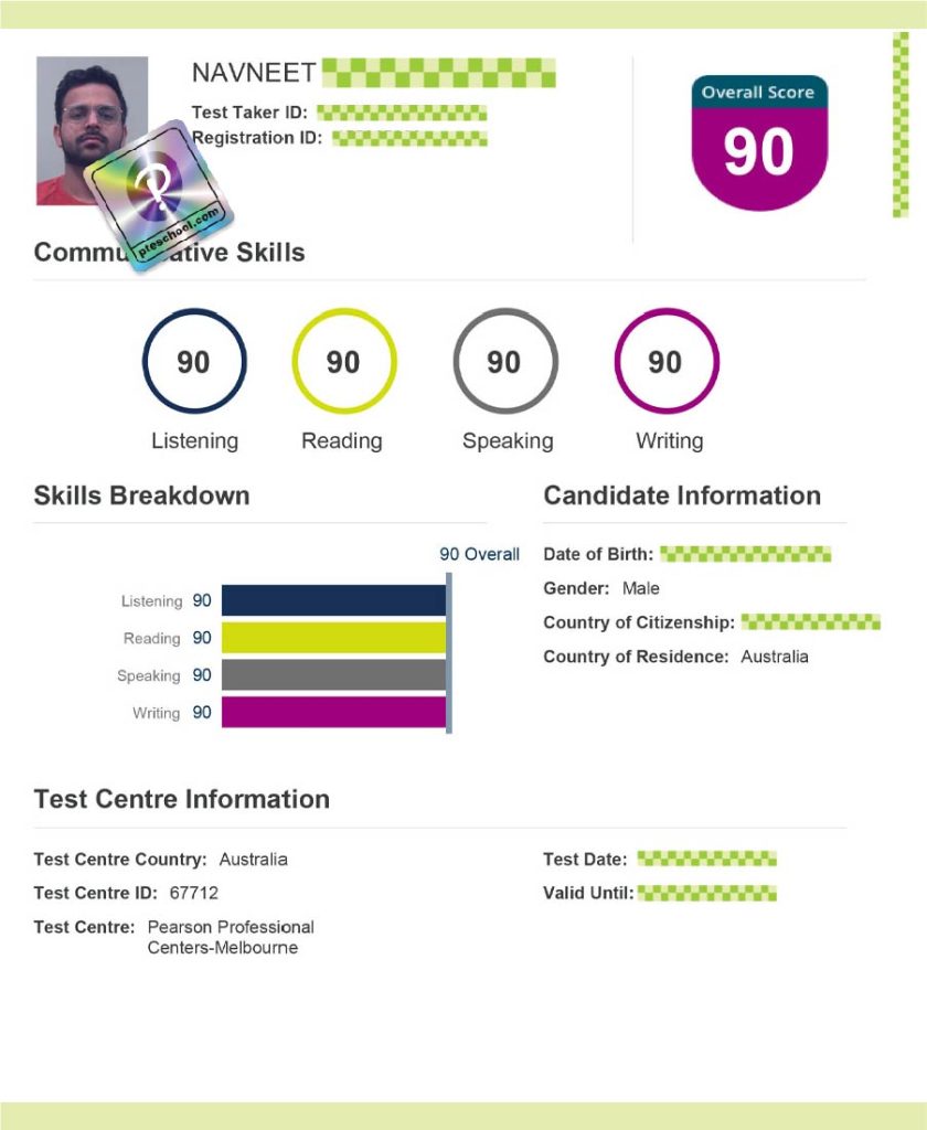 With the goal of applying for permanent residency in Australia, Navneet joined the PTE School to prepare for his PTE exam. One of our former students, who achieved her desired score with our guidance, provided a strong recommendation for him.