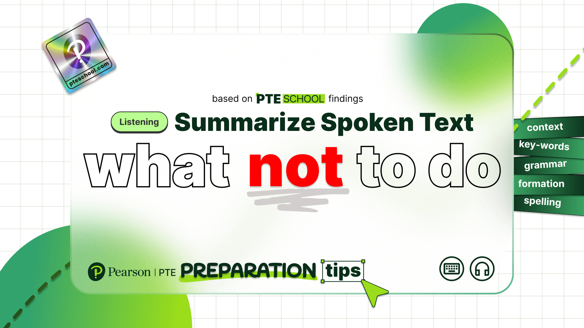 The Myth about Summarize Spoken Text - PTE Academic - PTE School 2024