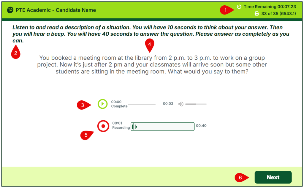 Respond to a Situation UYI with Pointer